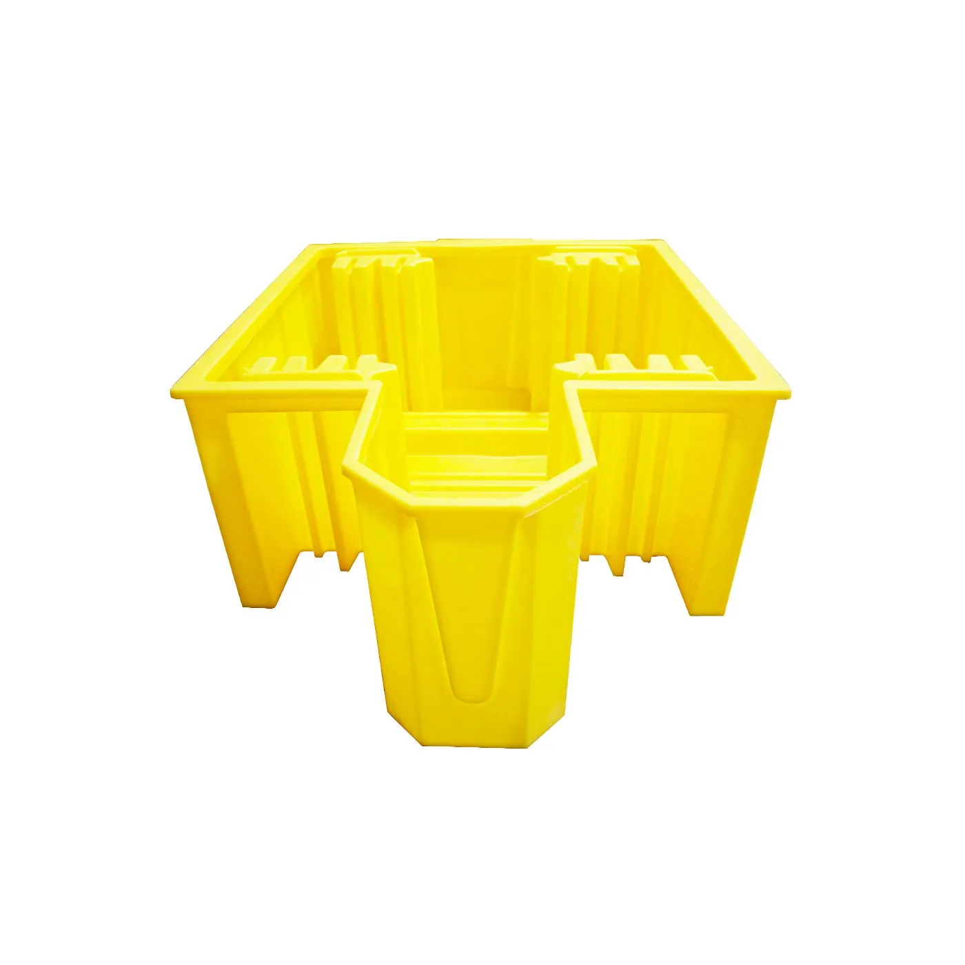 Wanna wychwytowa bez kratownicy pod 1 IBC 2065 x 1445 x 705 mm, żółta