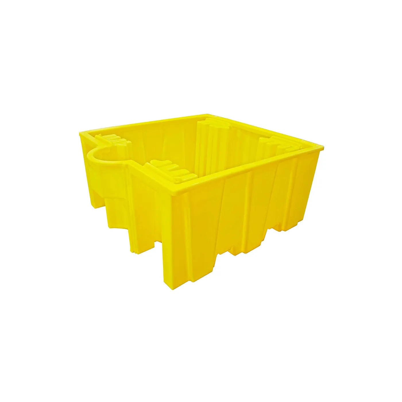 Wanna wychwytowa bez kratownicy pod 1 IBC 1765 x 1455 x 710 mm, żółta