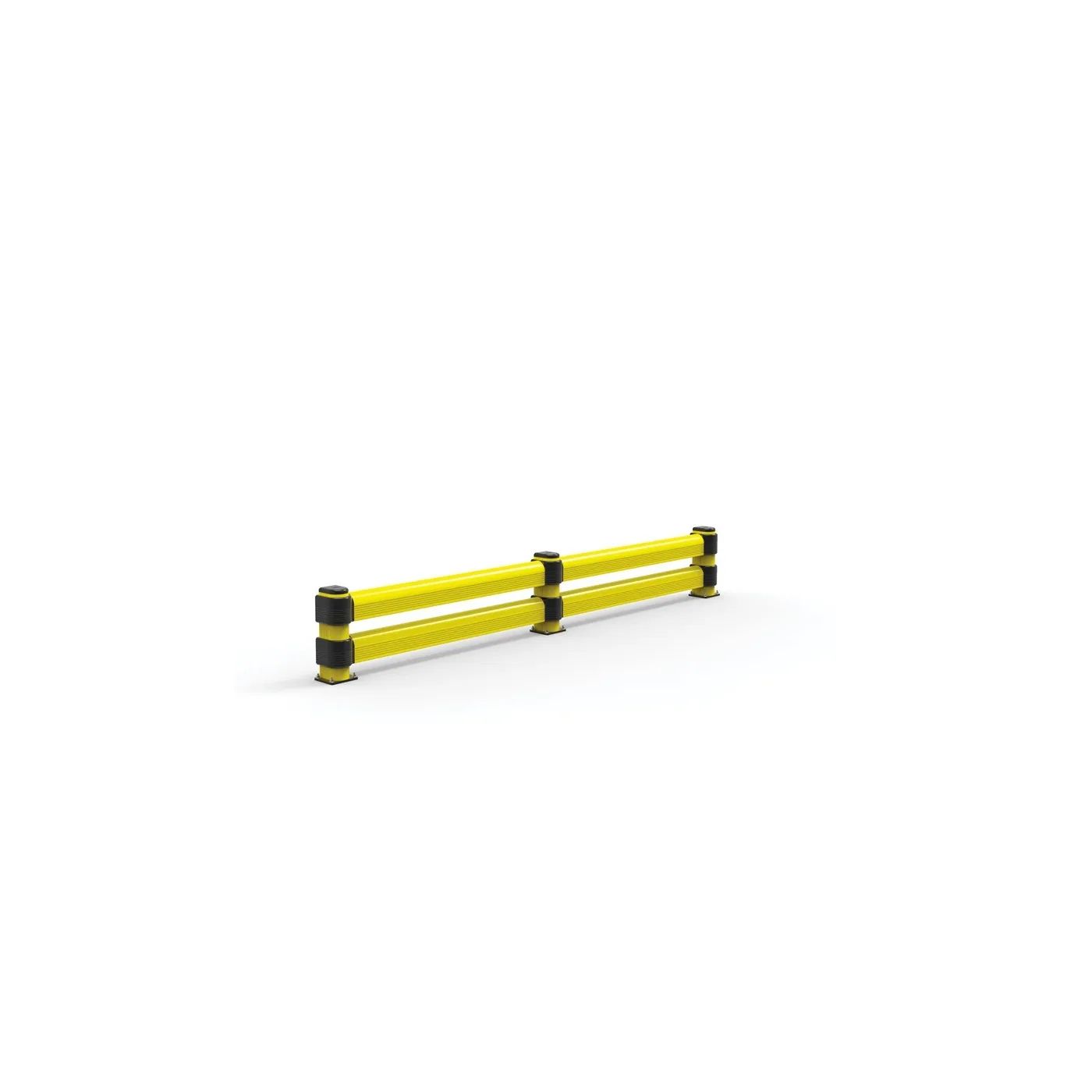 Modułowa elastyczna podwójna odbojnica szynowa LINK LM, 500 mm x mm