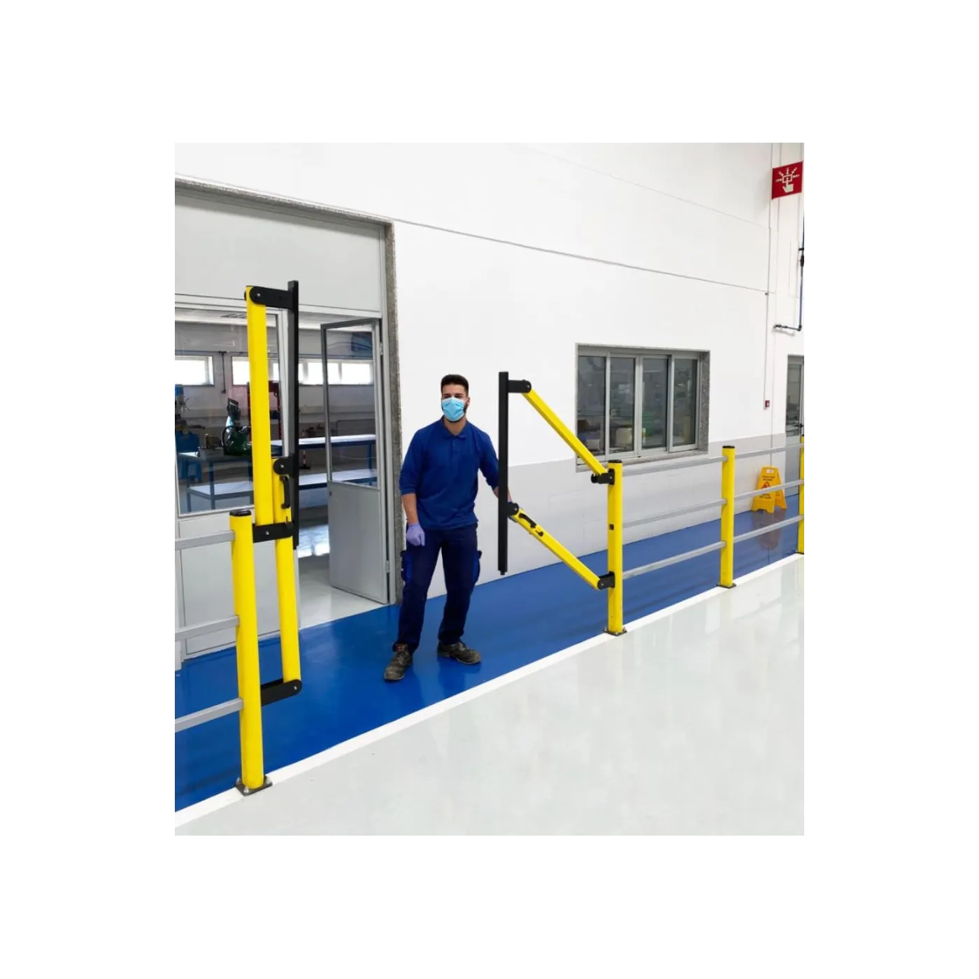 Bramka LIFT GATE 150 DOUBLE do bariery PED 150 dwuskrzydłowa góra dół