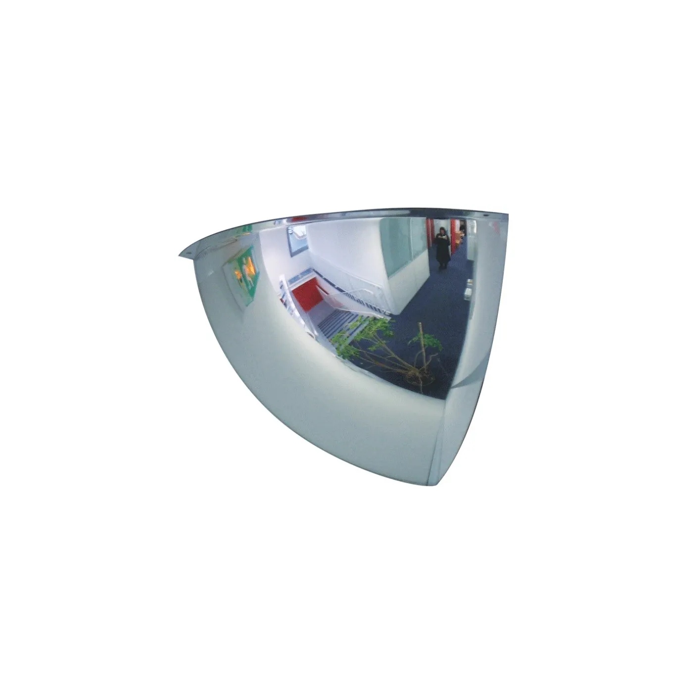 Lustro dwukierunkowe 1/8 kuli PMMA 2 lata  Ø 800 mm 90°
