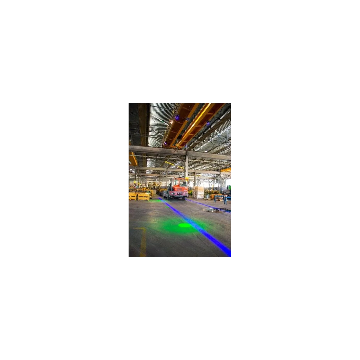 Projektor liniowy LED do suwnic HP 65W, montaż 5 - 12 m