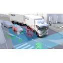 Antykolizyjny system SR 360°, bez monitora - bezpieczeństwo na zakrętach - wózek widłowy