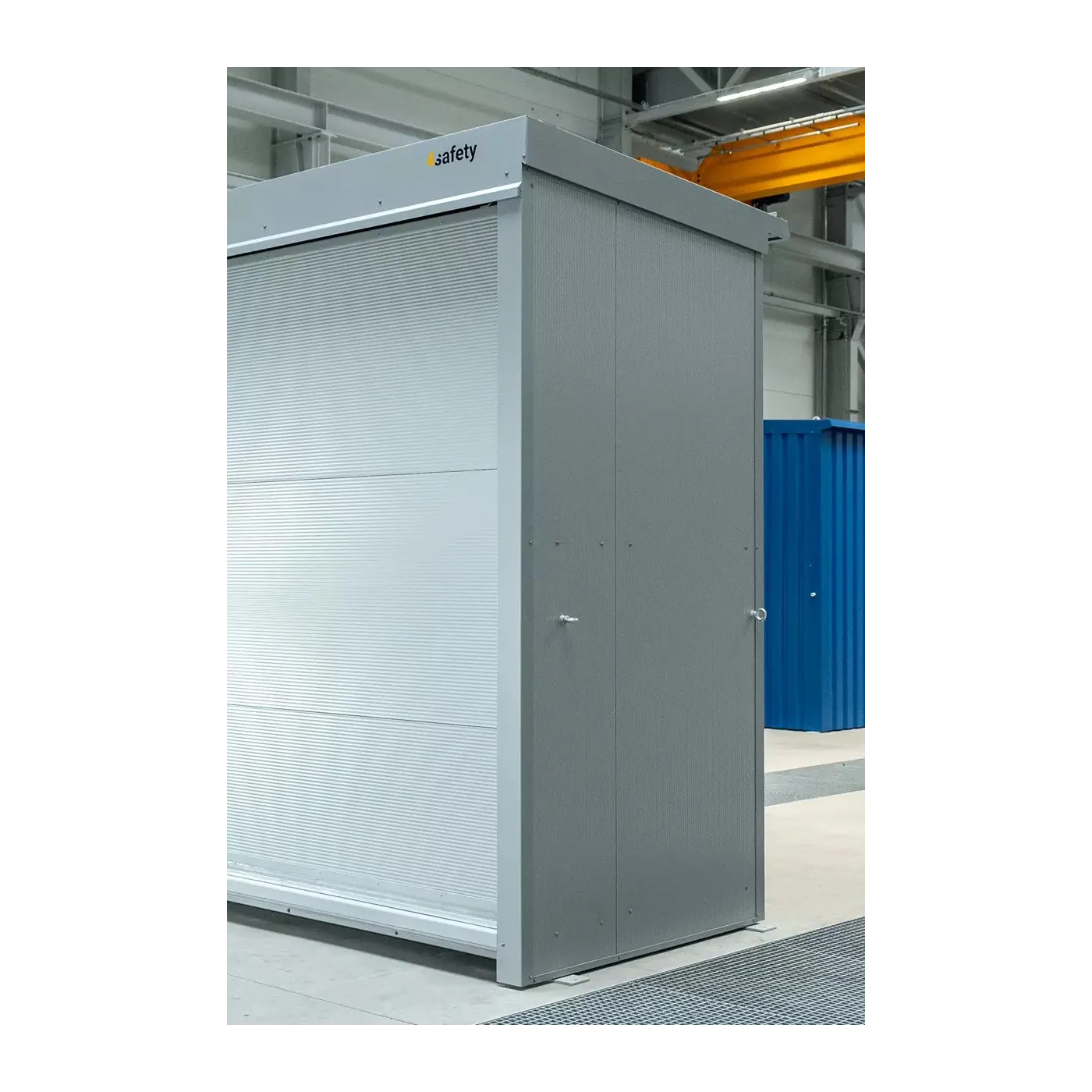 Kontener dwupoziomowy na 8 IBC / 12 euro palet ognioodporny EI60