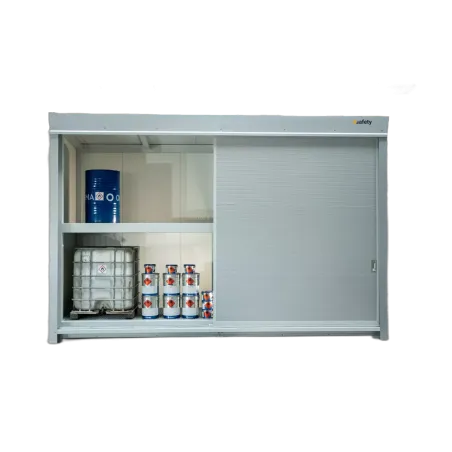 Kontener dwupoziomowy na 12 IBC / 16 euro palet, izolowany