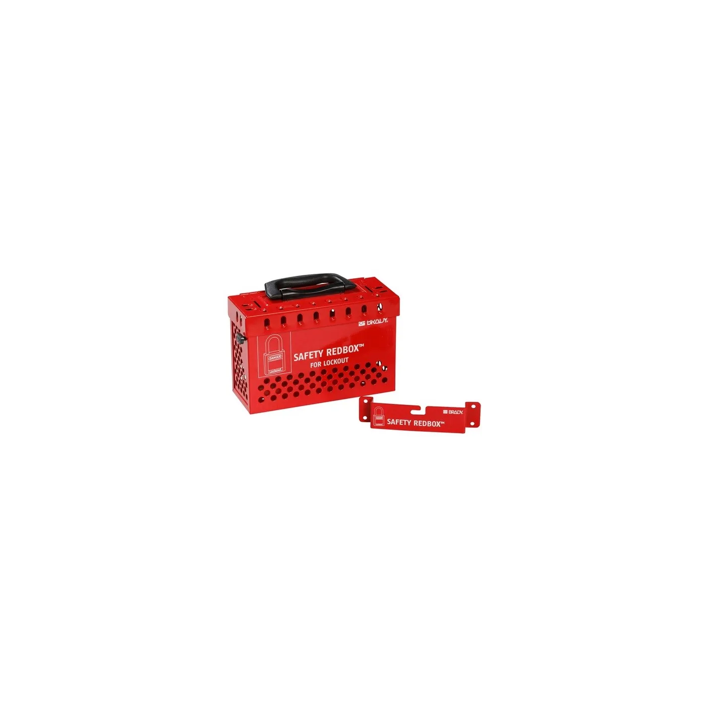 Skrzynia blokowania grupowego SAFETY REDBOX™ 236 x 92 x 155 mm
