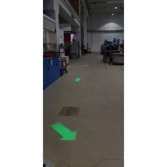 Projektor bezpieczeństwa LED 4signal 50W, czerwony