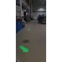 Projektor bezpieczeństwa LED 4signal 25W, zielony