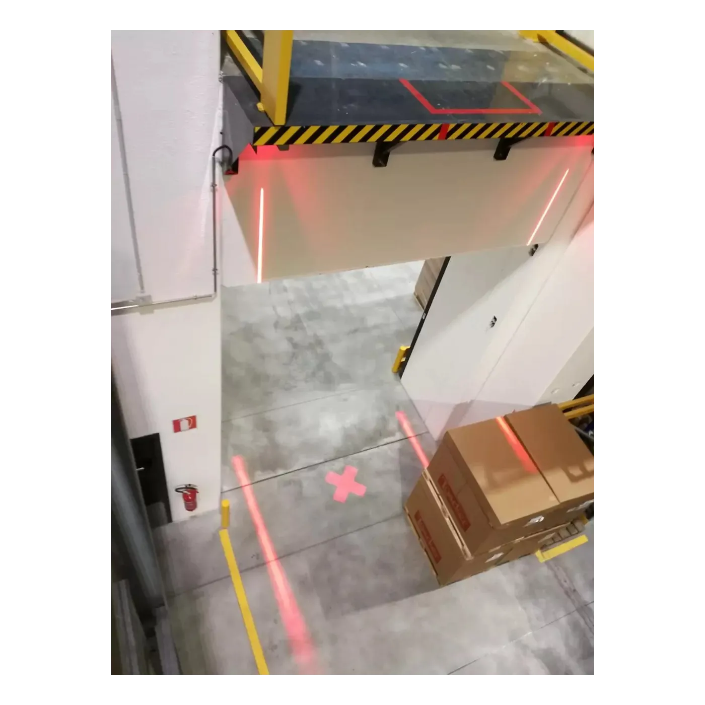 Projektor bezpieczeństwa LED 4signal 100W, biały