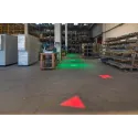 Projektor bezpieczeństwa LED 4signal 100W, żółty
