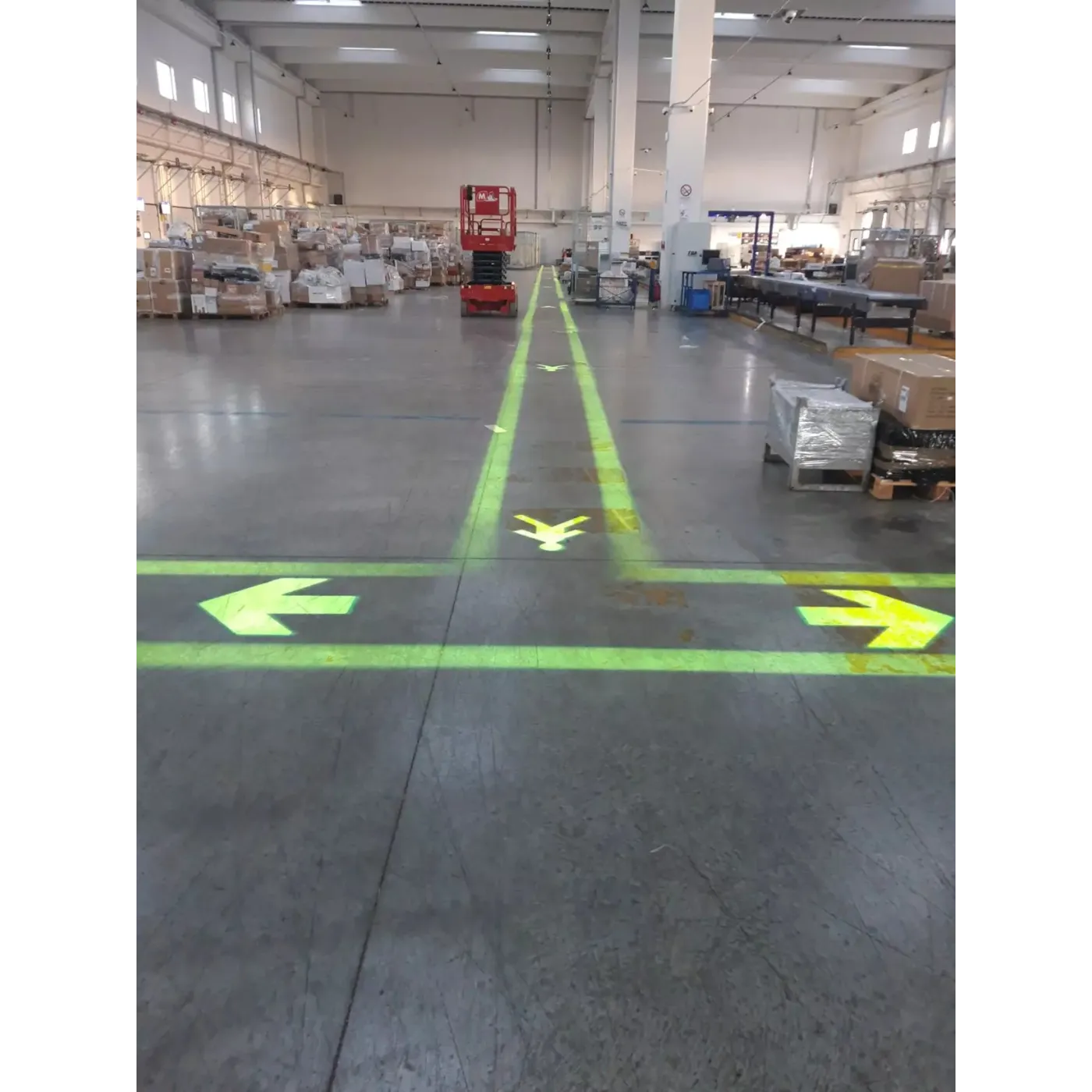 Projektor bezpieczeństwa LED 4signal 100W, zielony
