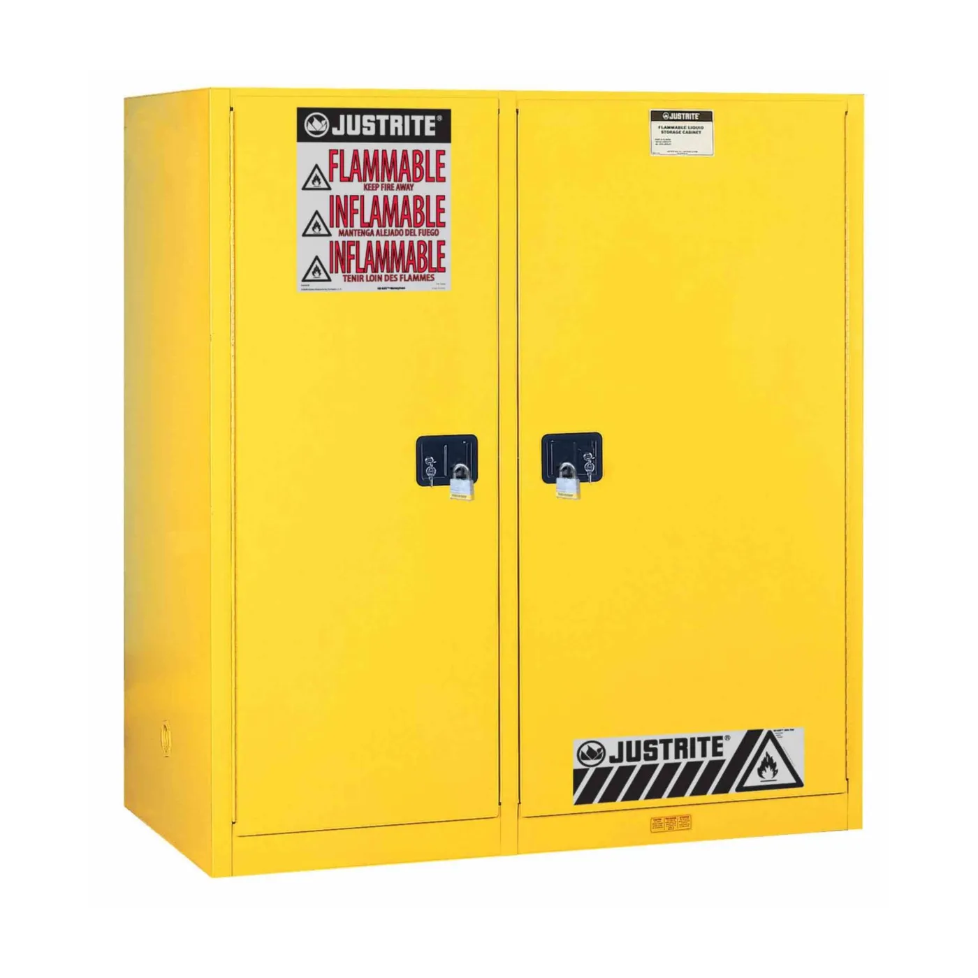 Szafa zabezpieczająca 435 l dwudrzwiowa zamknięcie automatyczne 1651 x 1499 x 864 mm
