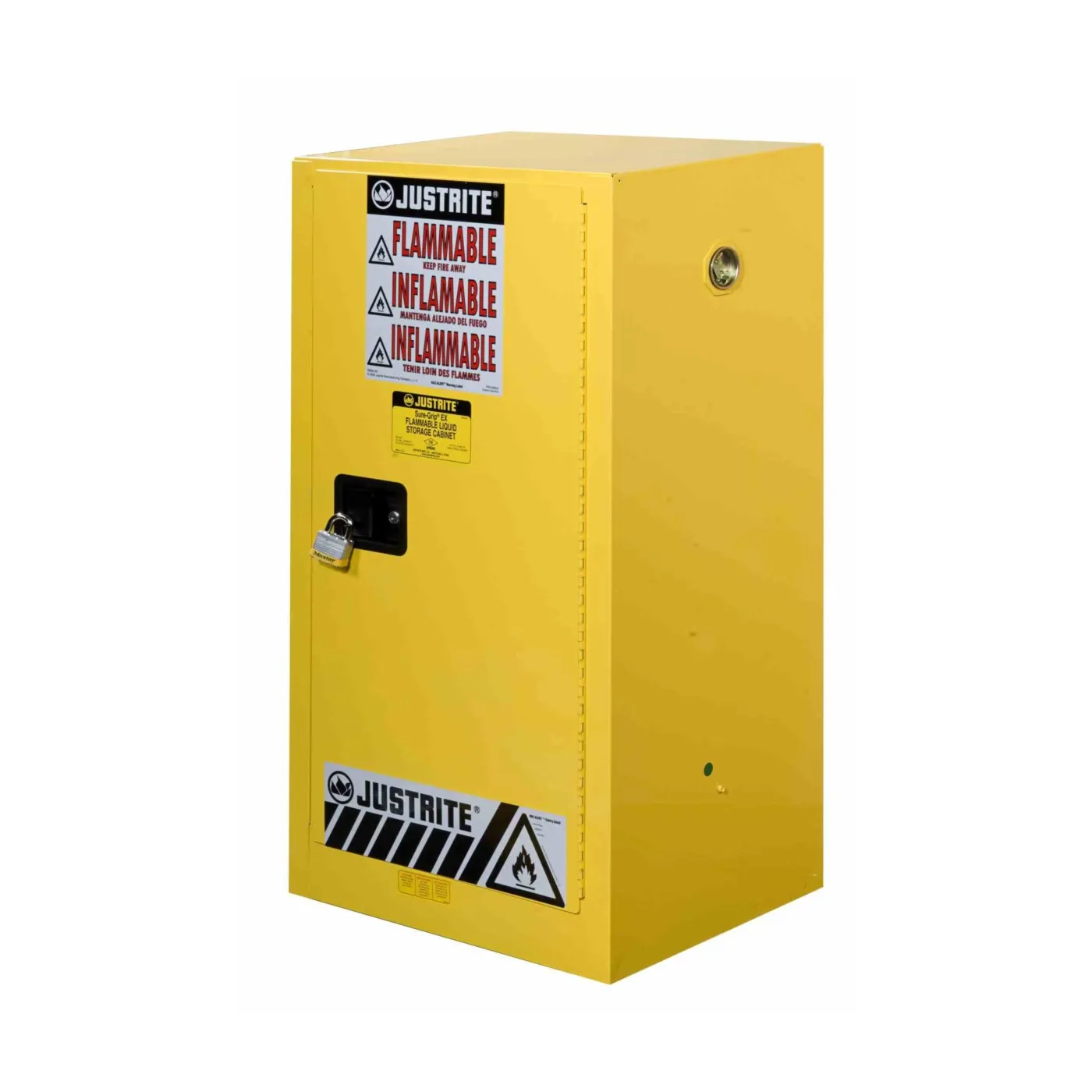 Szafa zabezpieczająca 57 l jednodrzwiowa zamknięcie automatyczne 1118 x 591 x 457 mm