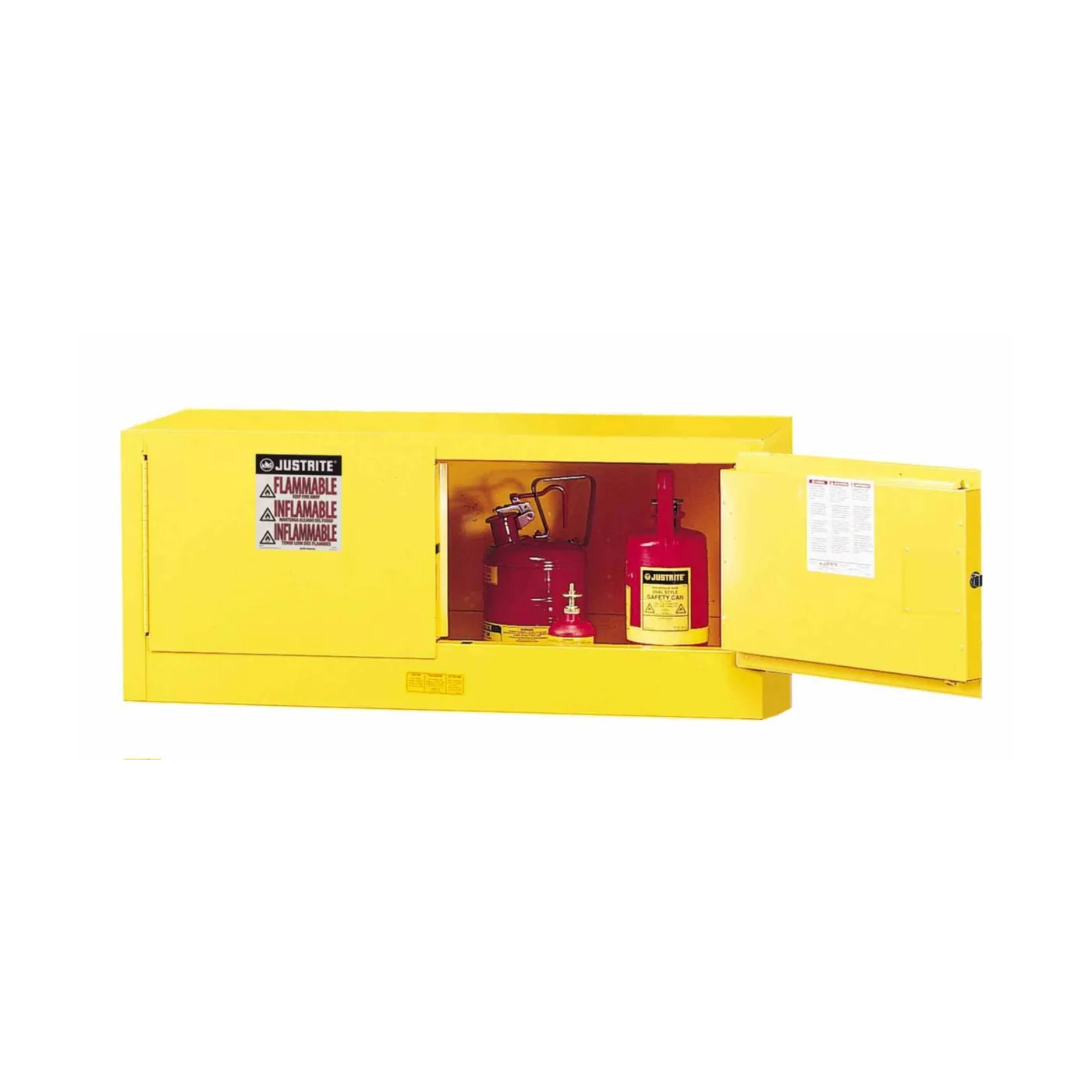 Szafa zabezpieczająca 45 l nadstawkowa dwudrzwiowa zamknięcie ręczne 457 x 1092 x 457 mm