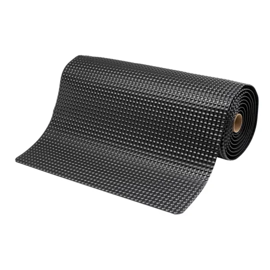 Mata ergonomiczna dwuwarstwowa, laminowana G82, 122 cm x 21,9 m, szara