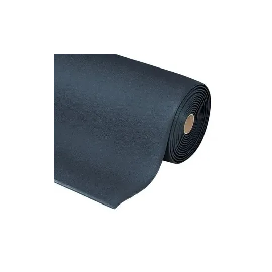 Mata ergonomiczna, antypoślizgowa D11, 122 cm x 18,3 m, czarno-żółta