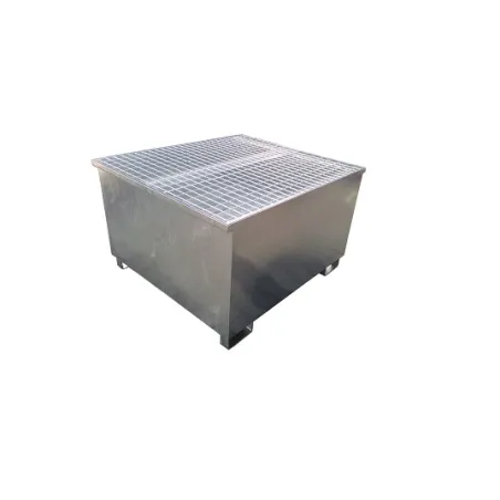 Wanna wychwytowa z kratownicą i stopami, stalowa ocynkowana pod 1 IBC 1150 x 1300 x 780 mm