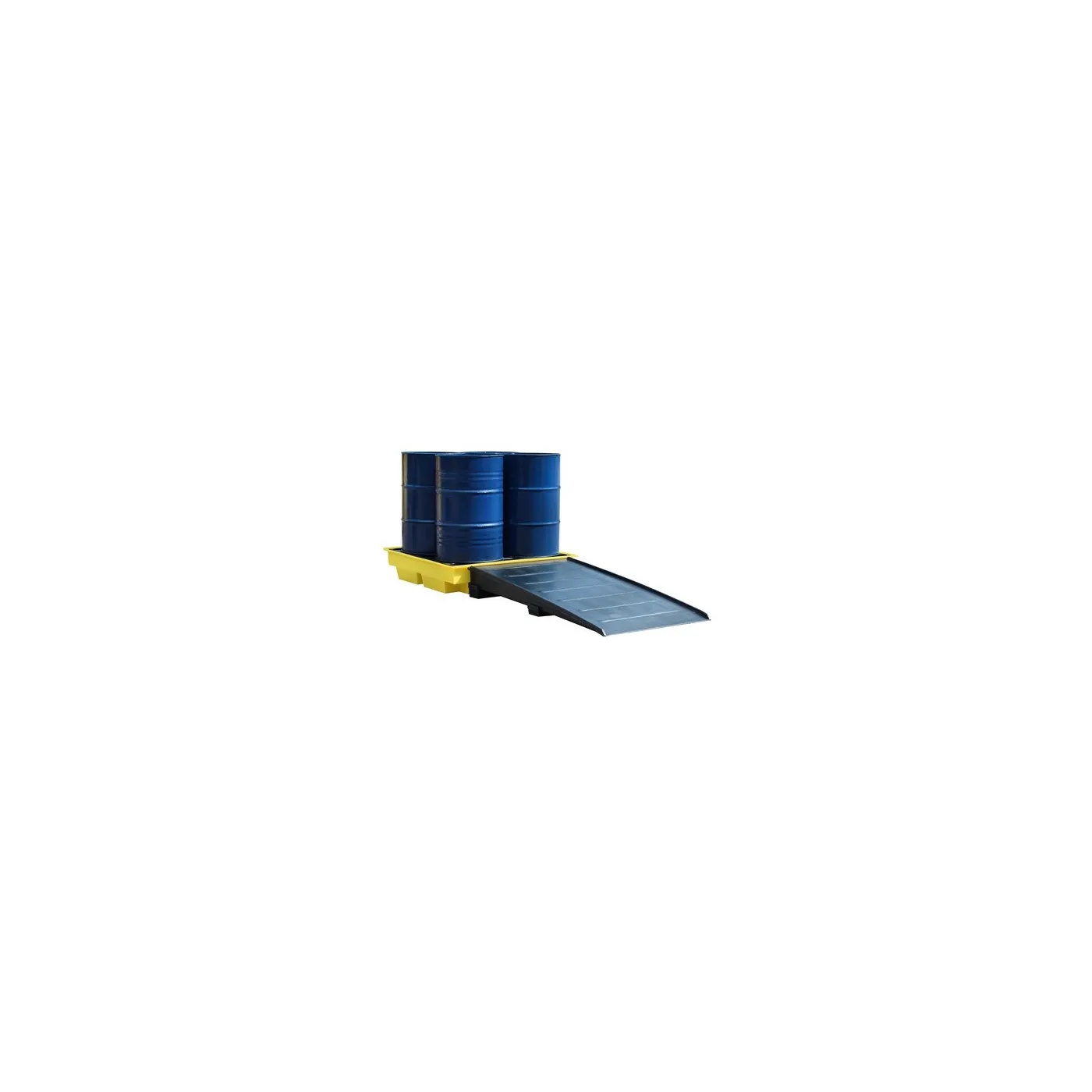 Rampa podjazdowa do wanien wychwytowych 1740 x 1000 x 275 mm, czarna