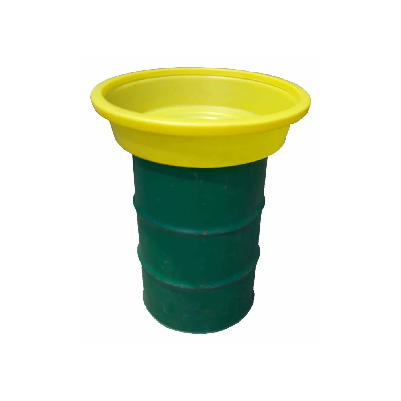 Stacja myjąca polietylenowa O 870 x 240 mm, żółta