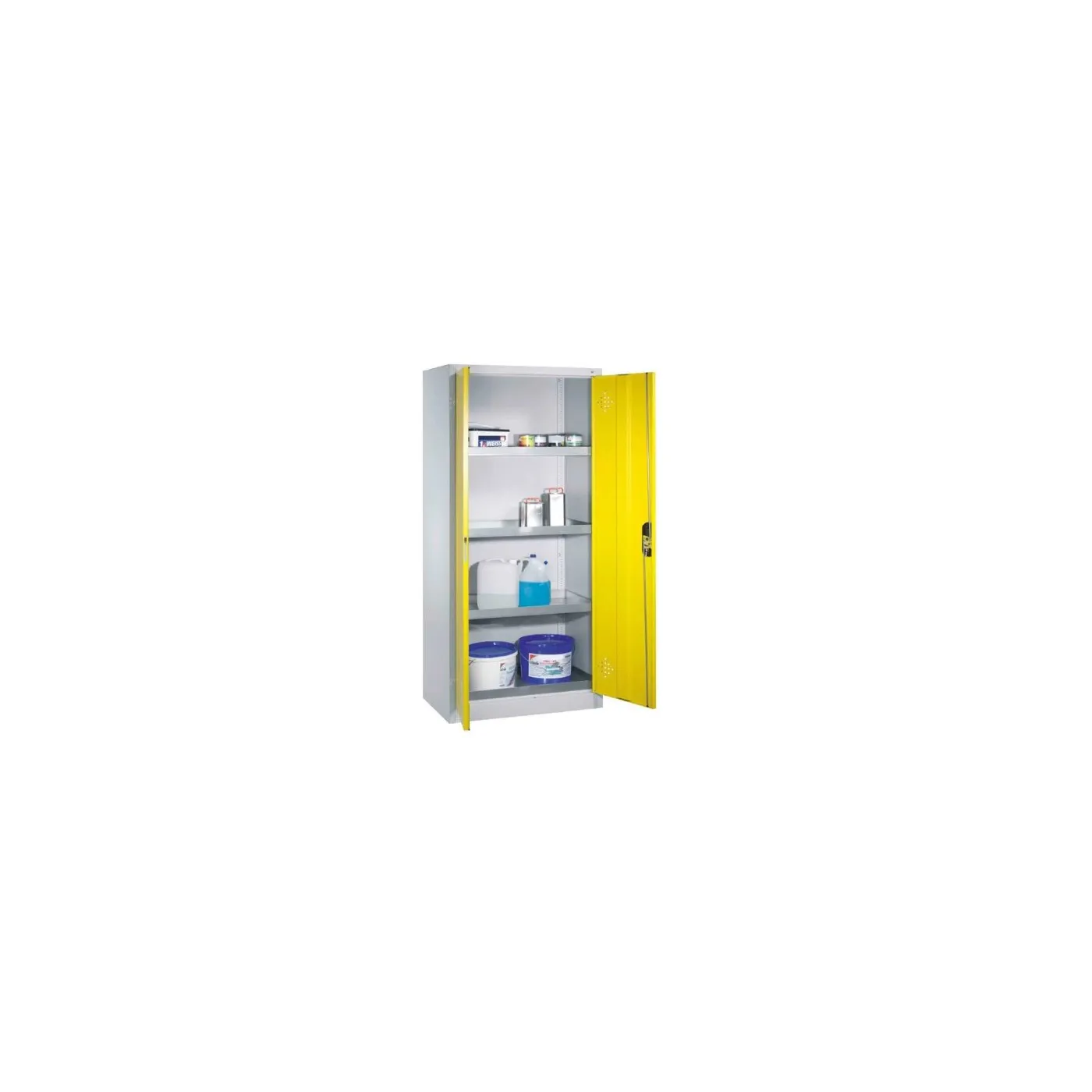 Szafa warsztatowa do przechowywania substancji niebezpiecznych 930 x 500 x 1950 mm