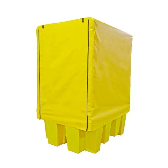 Stanowisko robocze z plandeką pod 1 IBC 1760 x 1350 x 2410 mm
