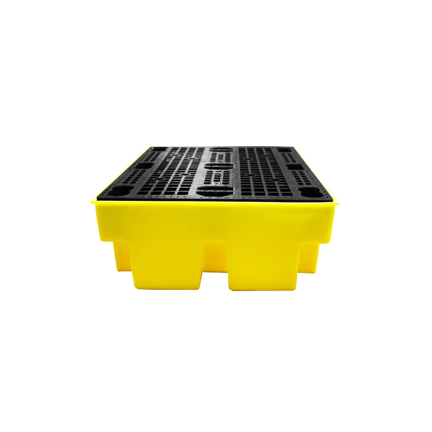 Wanna wychwytowa z kratownicą pod 2 beczki 1220 x 820 x 330 mm, żółta