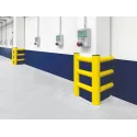 Elastyczna odbojnica do ochrony kolumn HUG TOWER 3 strony