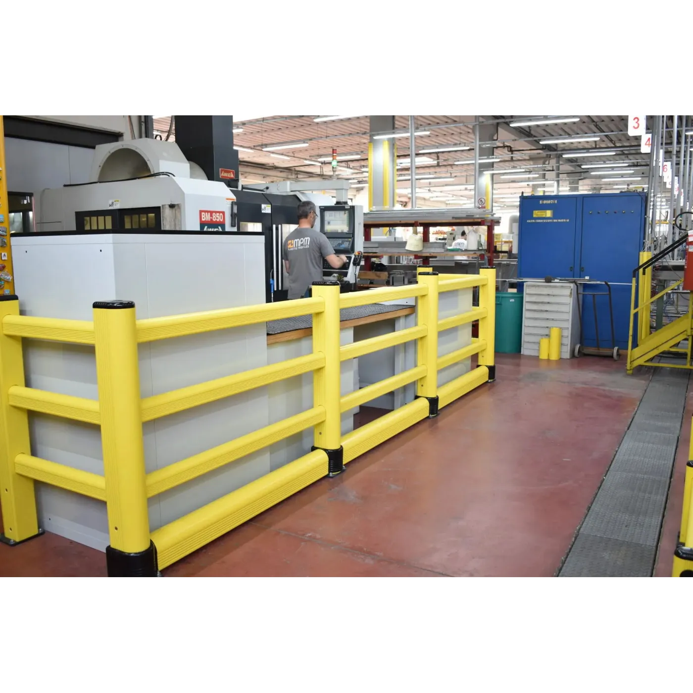 Modułowa elastyczna bariera PED 150 LINK, 3550 mm x mm