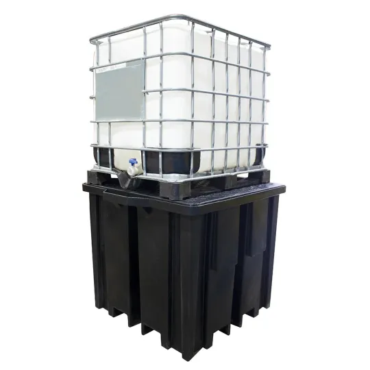 Wanna wychwytowa z kratownicą pod 1 IBC 1330 x 1230 x 1085 mm