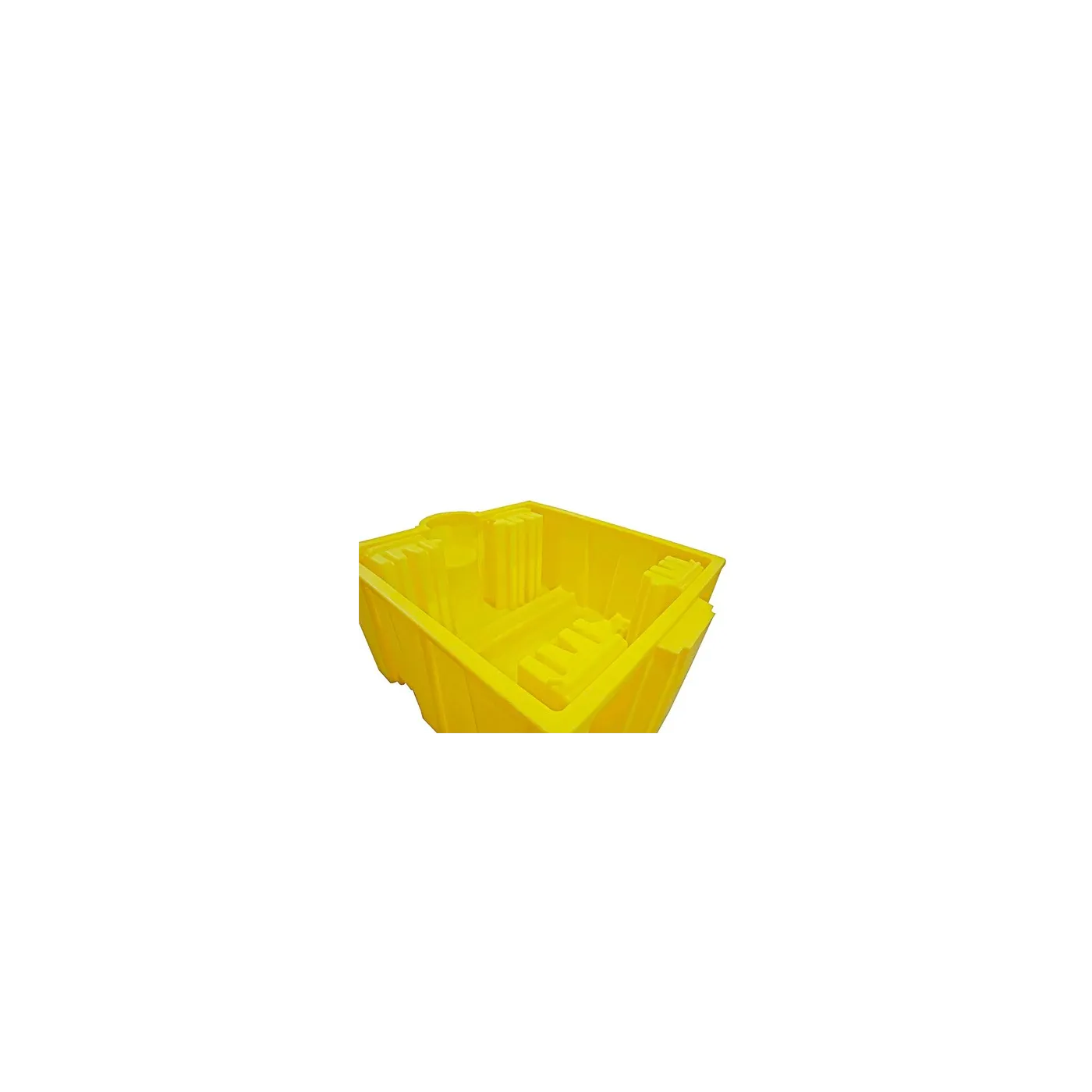 Wanna wychwytowa bez kratownicy pod 1 IBC 1765 x 1455 x 710 mm, żółta