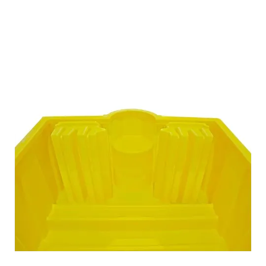 Wanna wychwytowa bez kratownicy pod 1 IBC 1765 x 1455 x 710 mm, żółta
