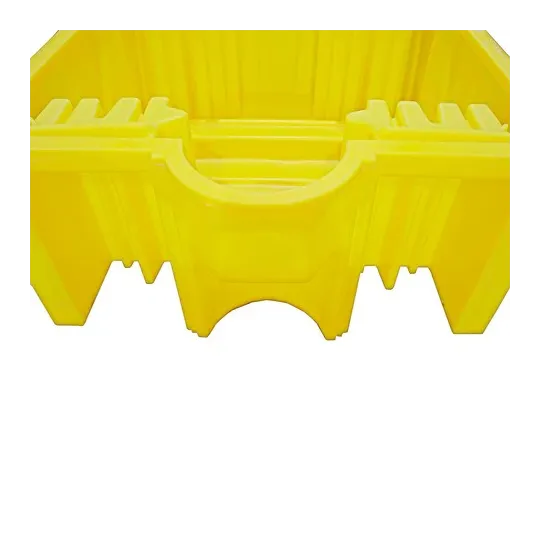 Wanna wychwytowa bez kratownicy pod 1 IBC 1765 x 1455 x 710 mm, żółta
