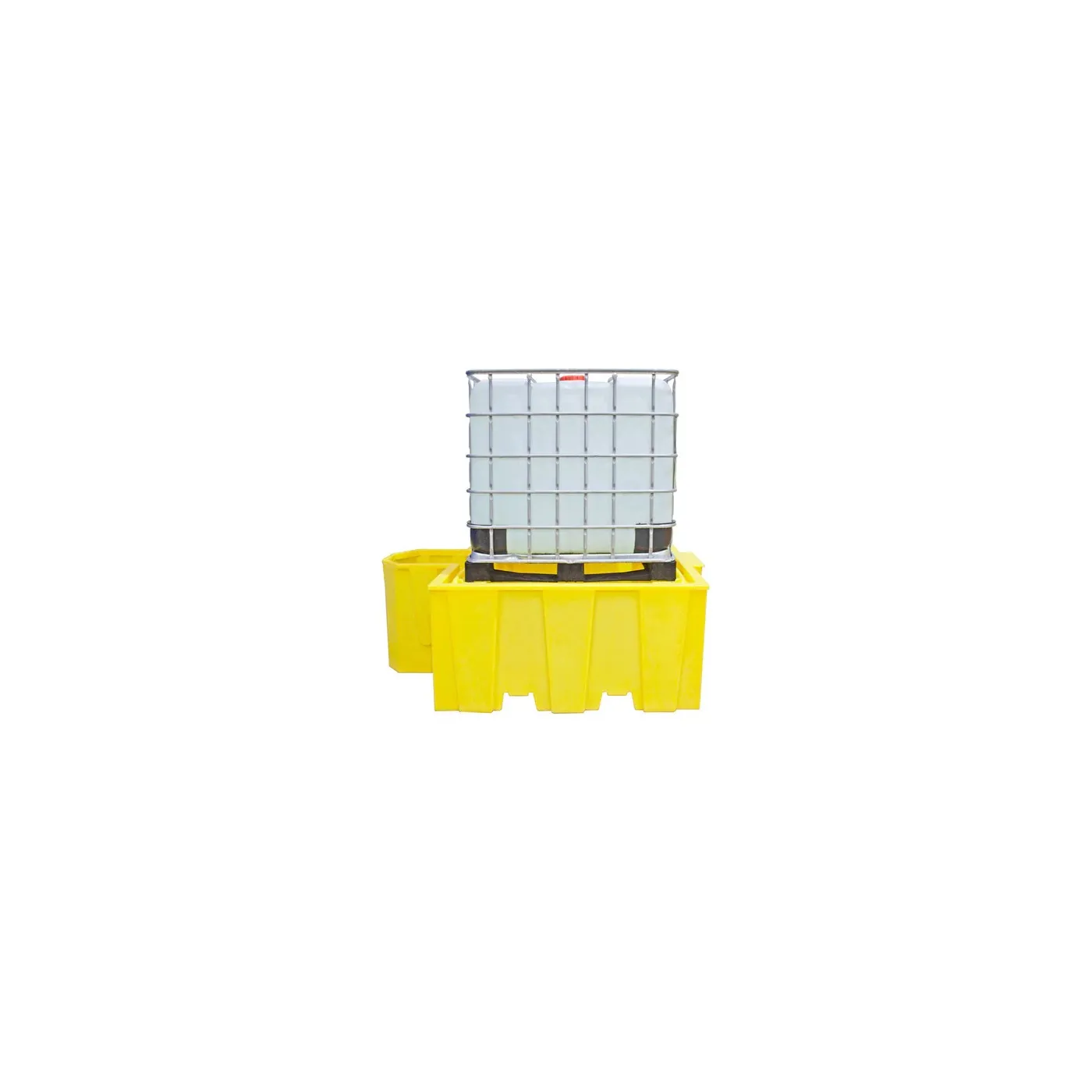 Wanna wychwytowa bez kratownicy pod 1 IBC 2065 x 1445 x 705 mm, żółta