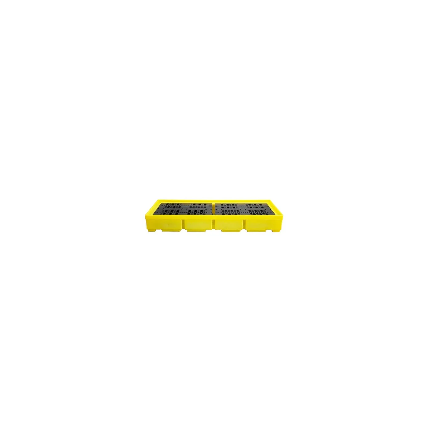 Wanna wychwytowa z kratownicą pod 3 beczki 1785 x 780 x 240 mm, żółta