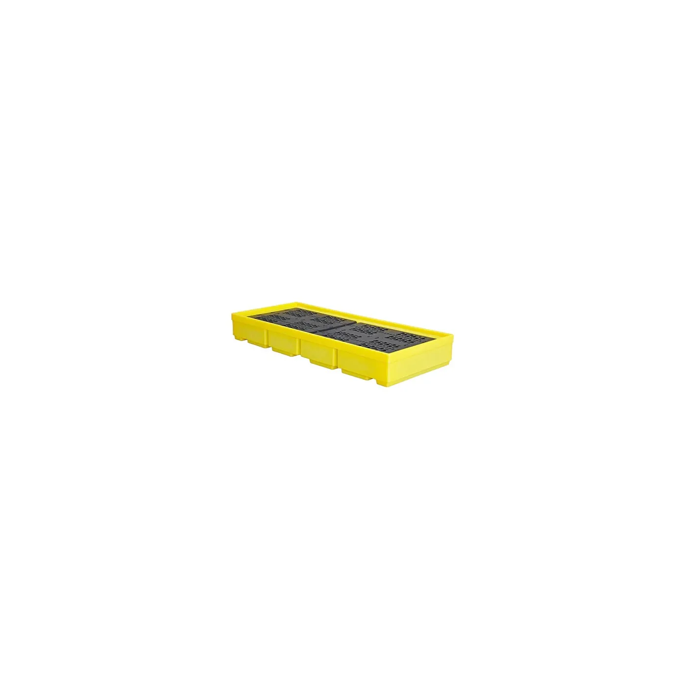 Wanna wychwytowa z kratownicą pod 3 beczki 1785 x 780 x 240 mm, żółta