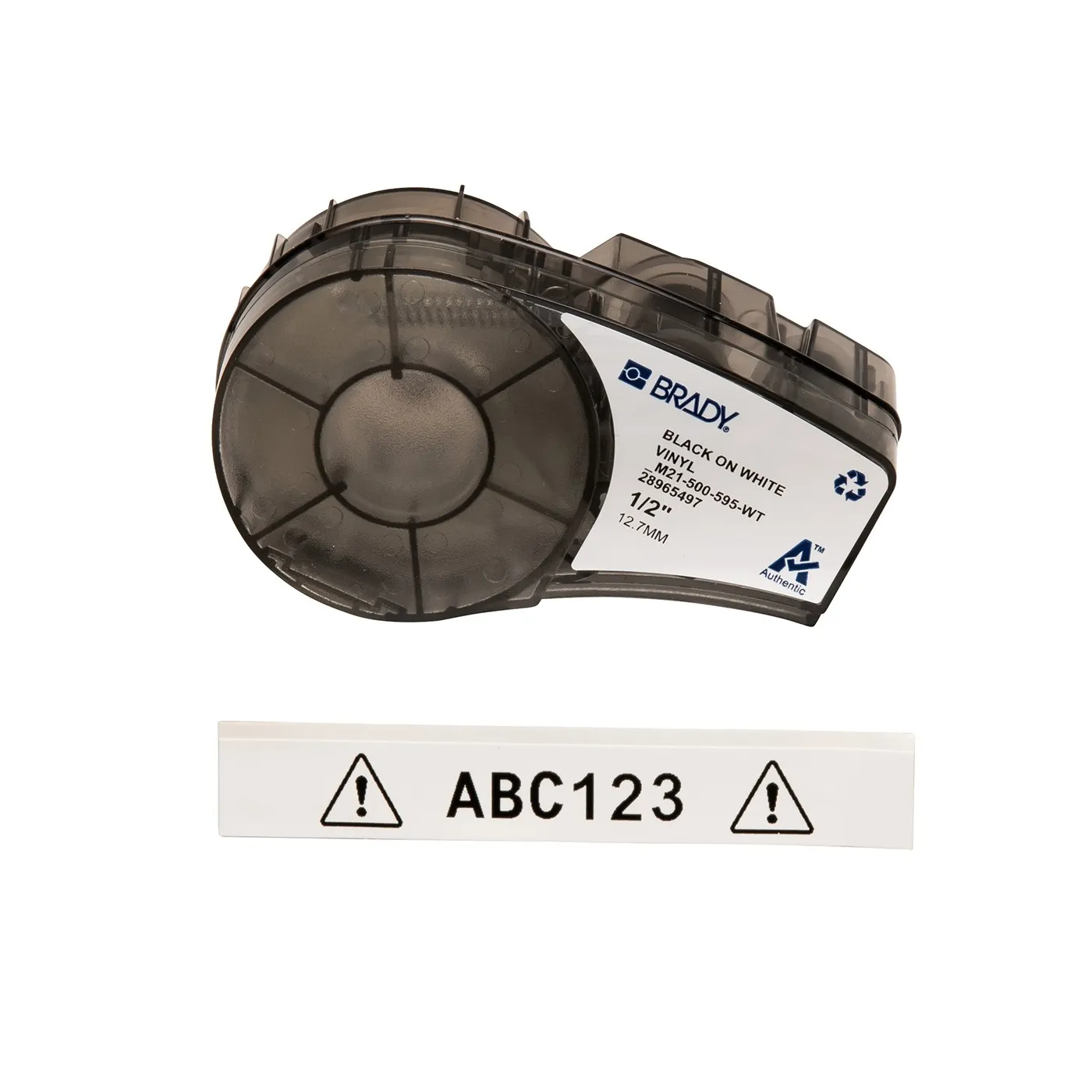 Taśma winylowa do BMP21-PLUS, BMP21-LAB i BMP21 M21-375-595-WT