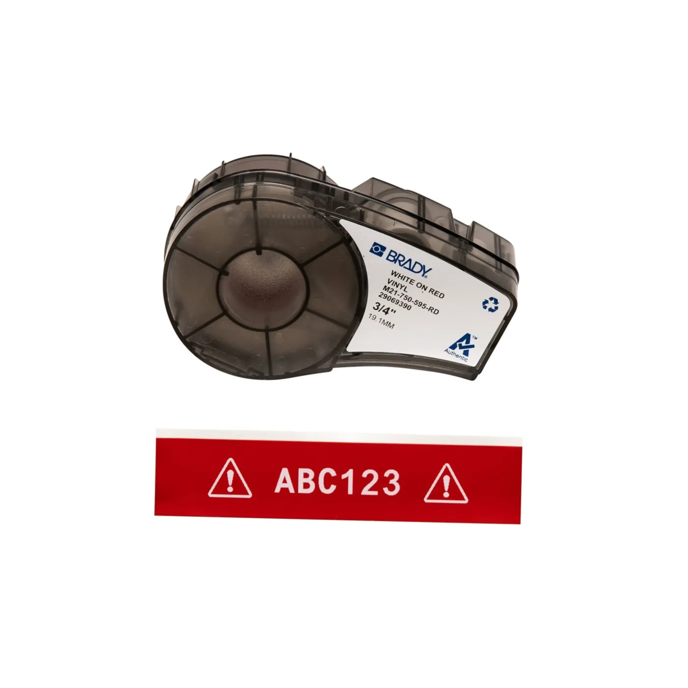 Etykiety z winylu M21-750-595-RD