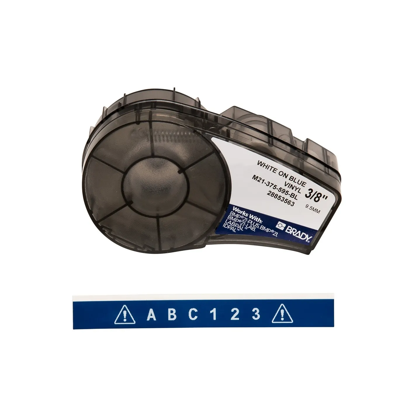 Etykiety z winylu M21-750-595-BL