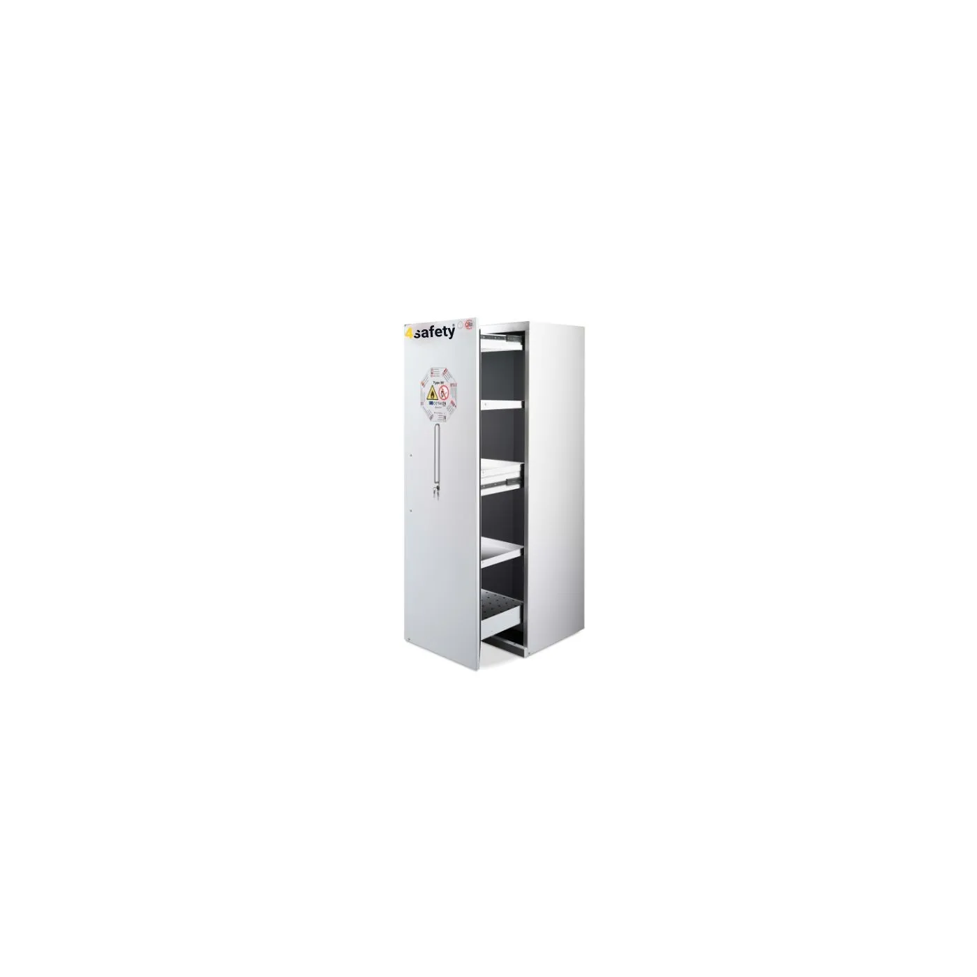 Szafa ognioodporna BASIC rozmiar M 90 min 600 x 600 x 1950 mm