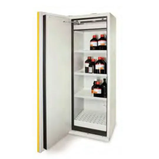 Szafa ognioodporna rozmiar M 90 min 595 x 600 x 1950 mm, drzwi żółte
