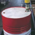 Two-layer sorbent, universal barrel mat