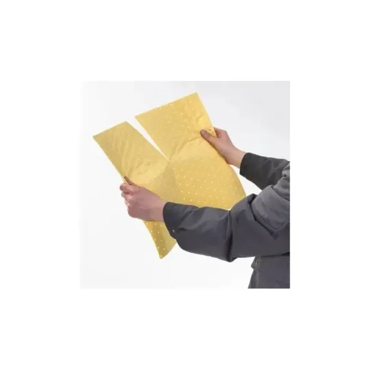 Sorbent jednowarstwowy, mata chemiczna 40 x 50 cm, 200 szt, 7,2 kg