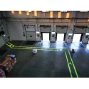 Projektor liniowy LED do wyznaczania ciągów komunikacyjnych