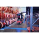 Projektor liniowy LED 24W do wózków widłowych, kolor niebieski