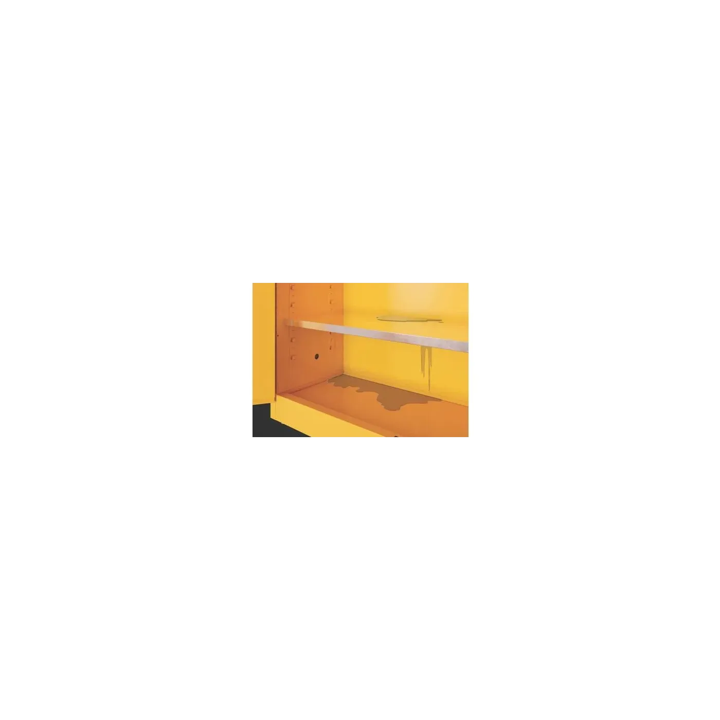 Szafa zabezpieczająca 435 l dwudrzwiowa 1651 x 1499 x 864 mm