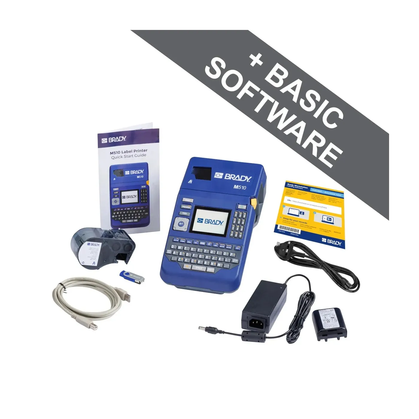 Drukarka mobilna etykiet M510 QWERTY EU