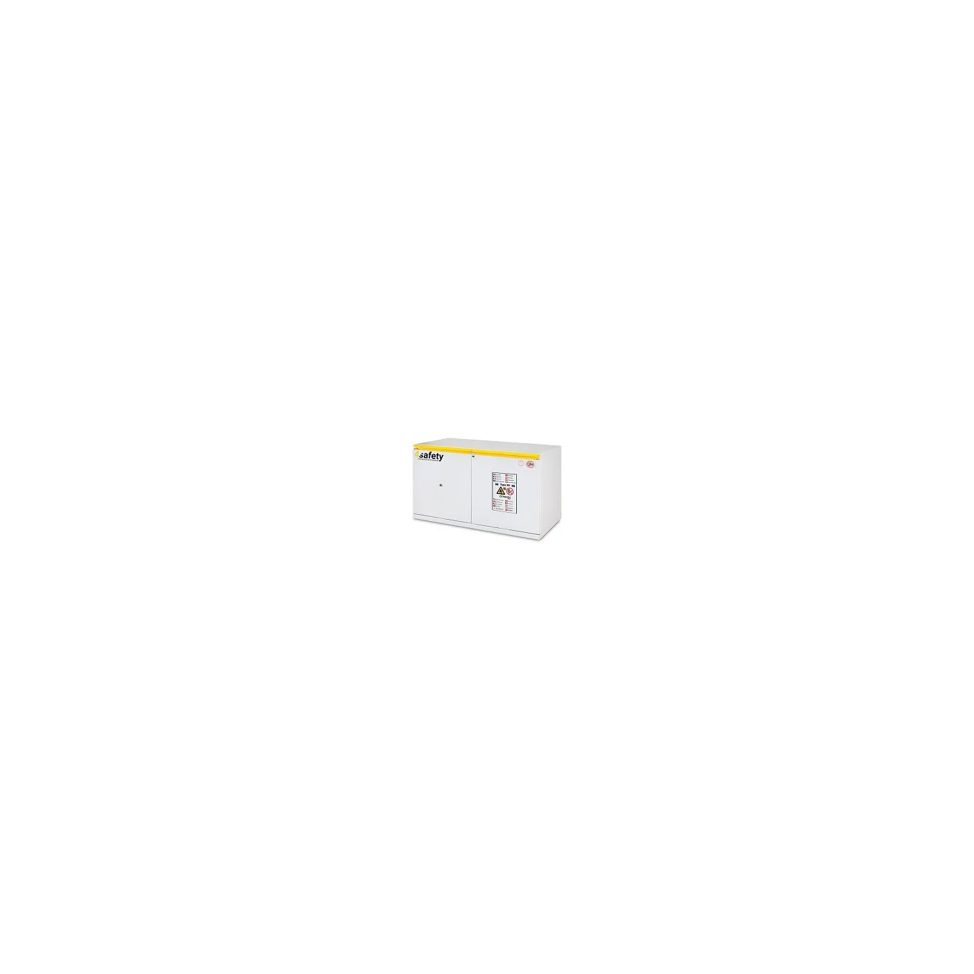 Szafa ognioodporna 90 min COMBISTORAGE 90 min 890 x 520 x 620 mm, podstołowa dwudrzwiowa