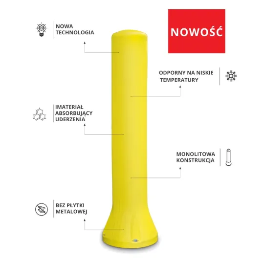 Słupek Rocket Bollard D150