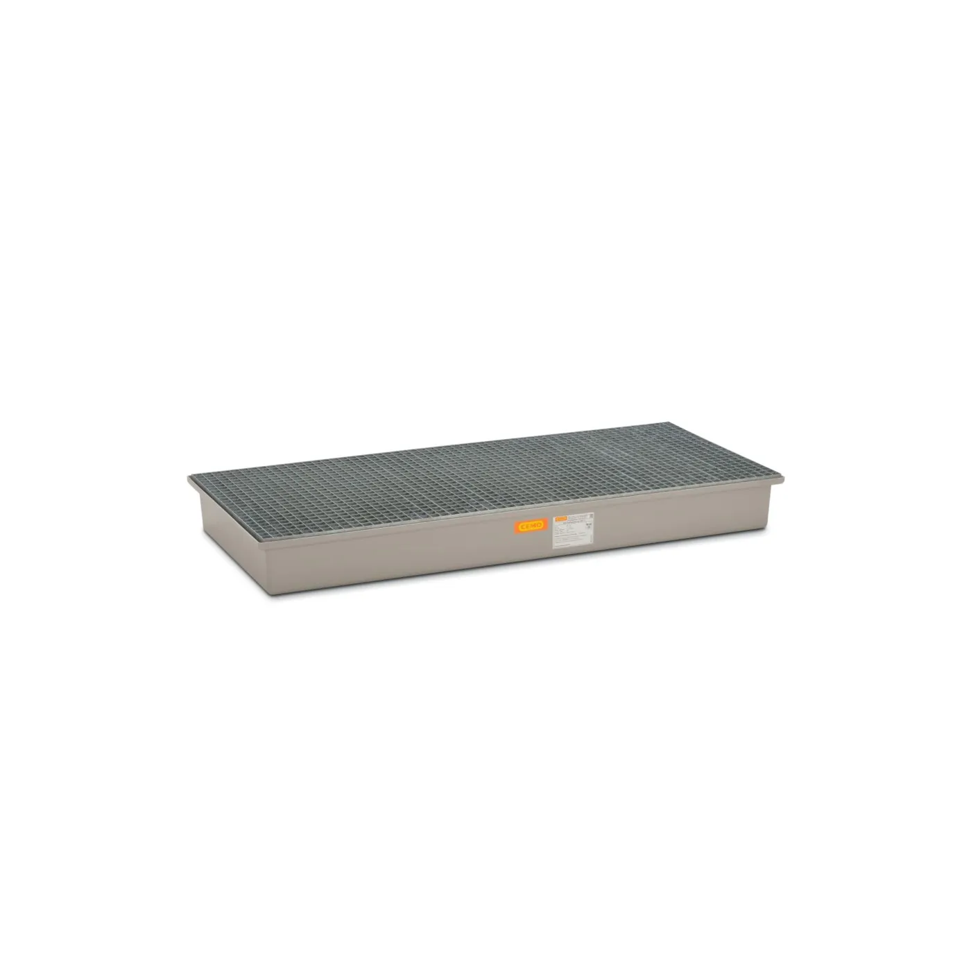 Wanna wychwytowa z kratownicą stalową ocynkowaną pod 3 beczki GRP 220l, 1880 x 850 x 200 mm