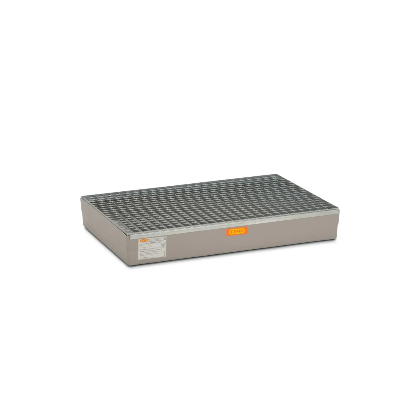 Wanna wychwytowa z kratownicą do europalet GRP 150l, 1200 x 800 x 190 mm